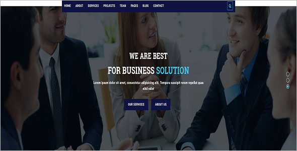Latest Business Website Template