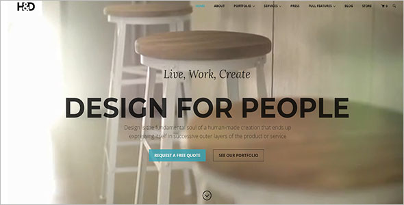 Latest Home Decor Woocommerce Template