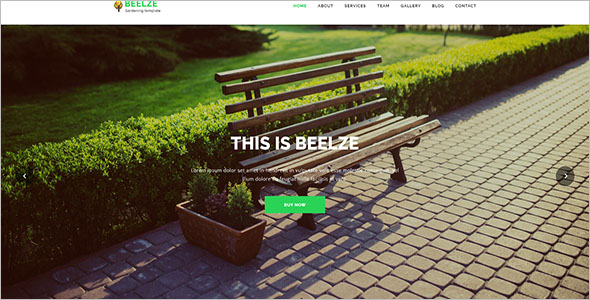 Lawn Service Blog Template