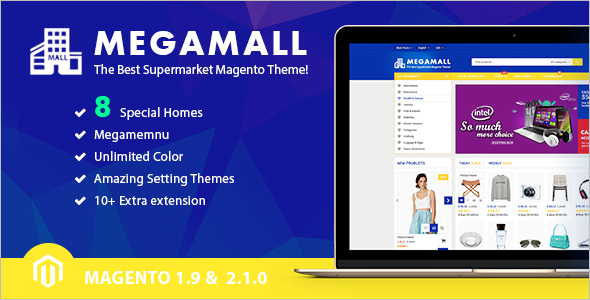 Magento Multi Store Template