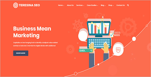 Mobile Marketing Landing Page Template