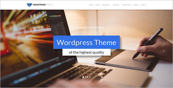 Monstroid WordPress Template