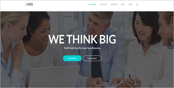 Multi Page Drupal Blog Theme
