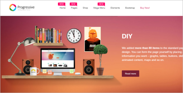 Multipurpose Bootstrap Template