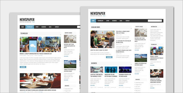 PerfectÂ  Newspaper WordPress Theme