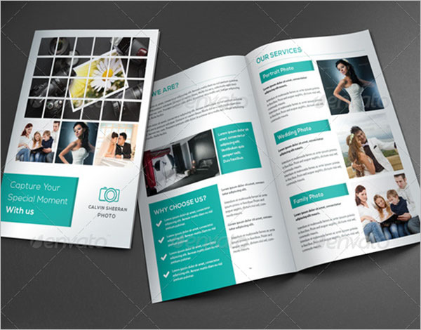 Photography Brochure Design Vector