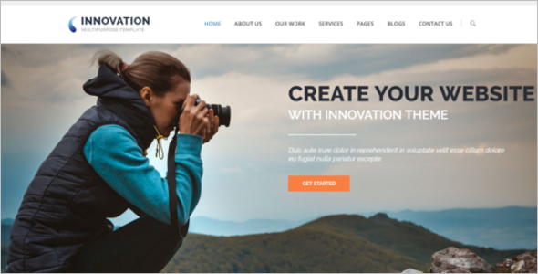 Portfolio Website Bootstrap Template