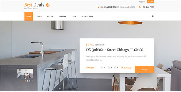 Property Broker WordPress Theme