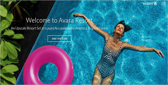 Resort HTML5 Website Template