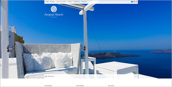 Resort Website Template