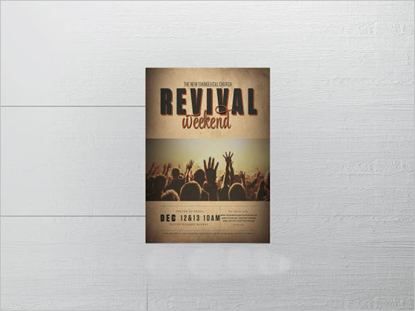 Revival Flyer Template Free Download