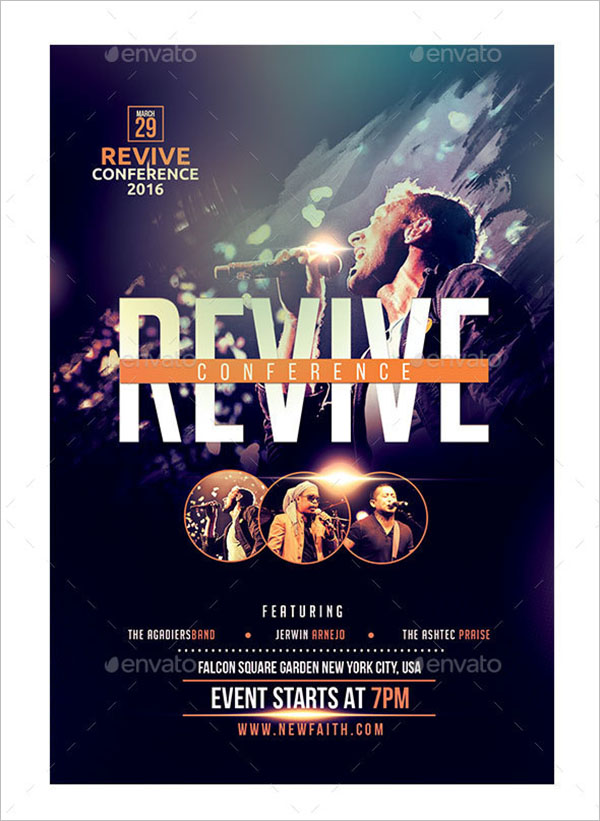 Revive Conference Flyer Template