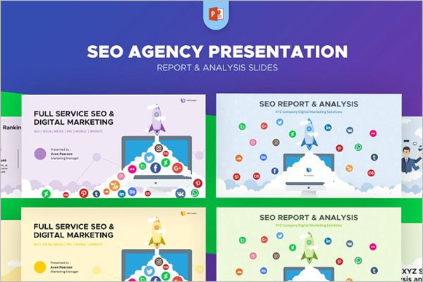 SEO Weekly Report Template