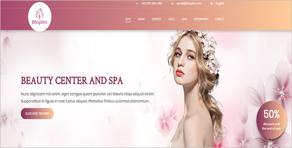 Salon HTML5 Template