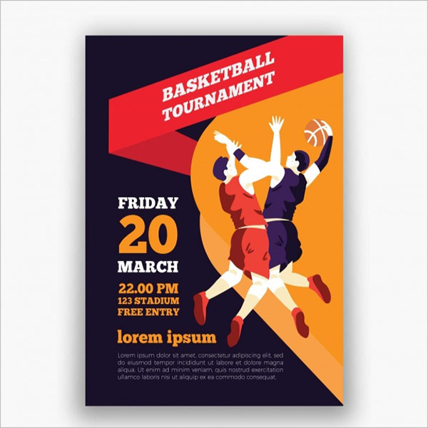 Sample Basketball Brochure Template