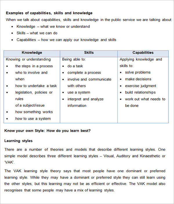 Sample HR Strategy Free Template