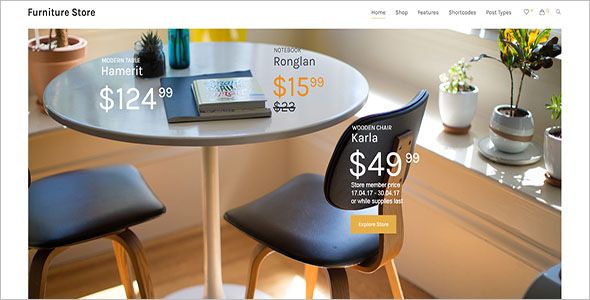 Simple Furniture Woocommerce Theme
