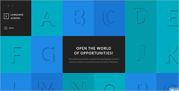 Simple School Website Template