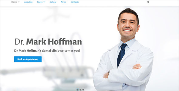 Single Page Health Joomla Theme