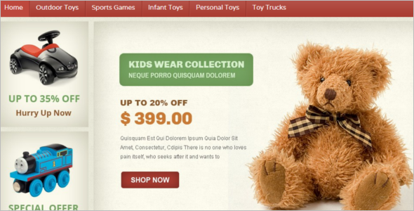 Toy Store Magento Template