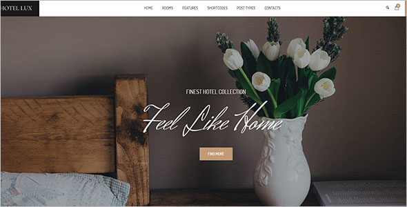 WordPress Hotel Website Template