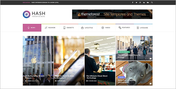 WordPress Online Newspaper Theme