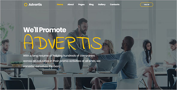 Advertising Agency Joomla Design