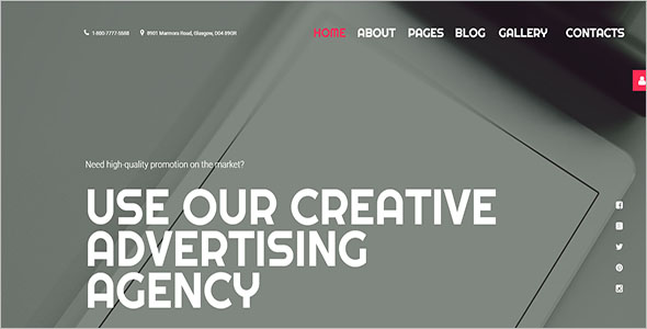 Agency Joomla Website Template