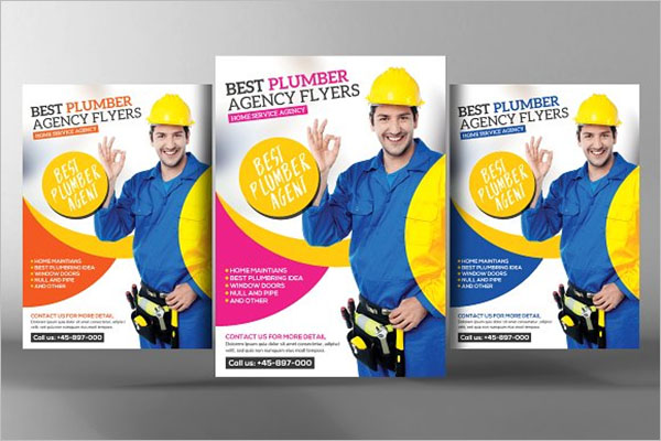 25+Plumber Flyer Templates Free Design Ideas - Creative Template