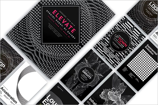 Black And White Poster Bundle