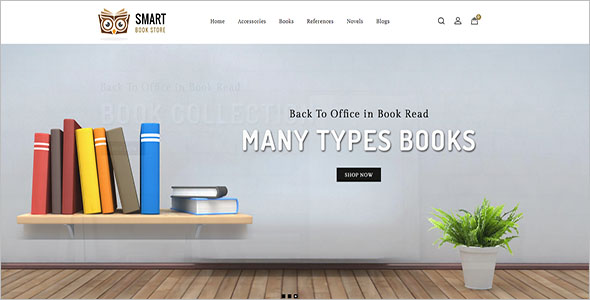 Books OpenCart Marketplace Theme