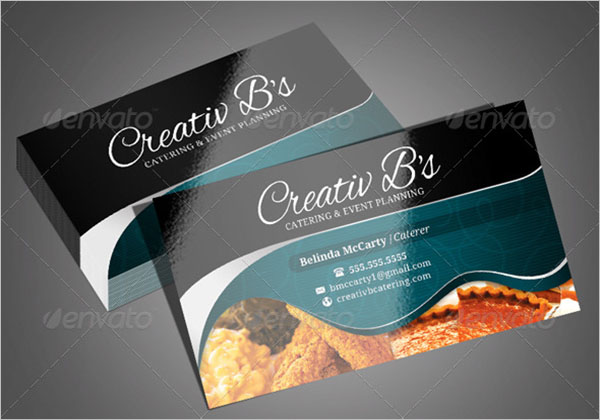 Chef's Catering Business Card Templates