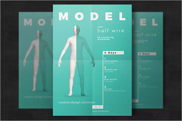 Creative 3D Flyer Template