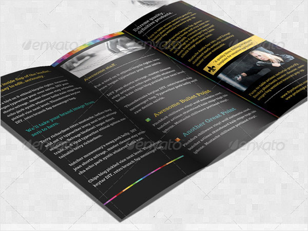 Creative Tri-fold Brochure Template
