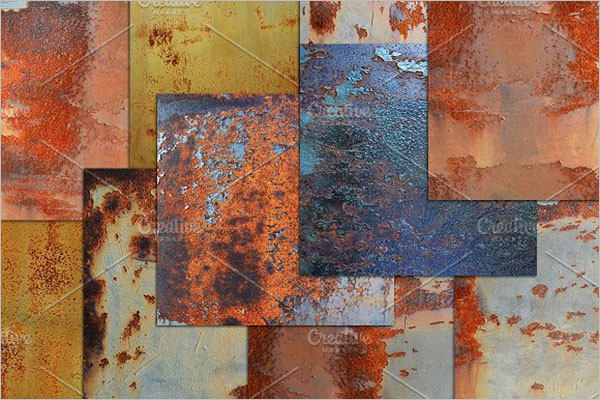 Dark Metal Rust Texture Design