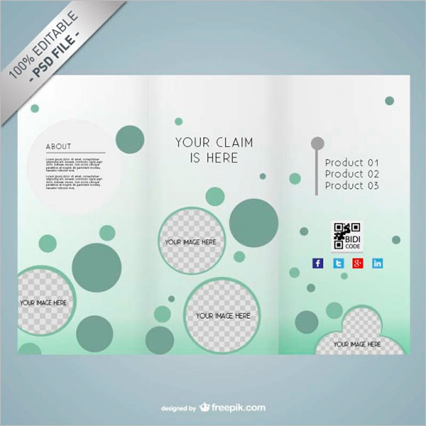 Free Creative Brochure Design PSD