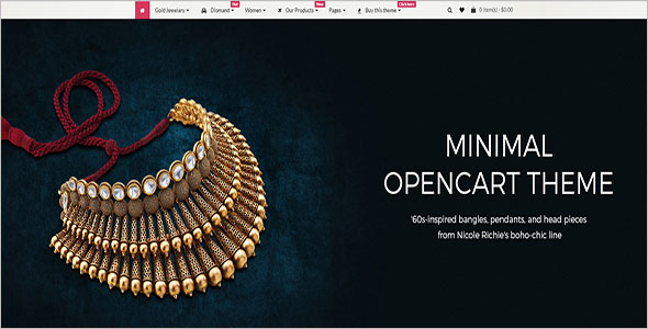 Jewelry Opencart Theme