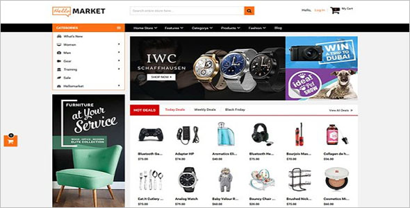 Marketplace Magento 2 Theme
