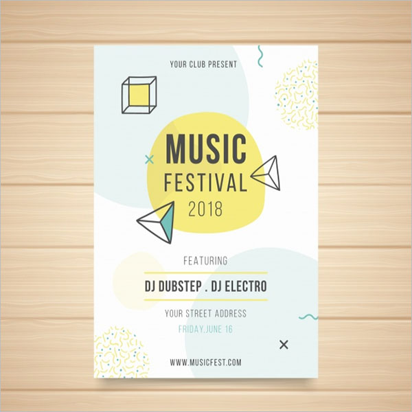 Modern Party Poster Template