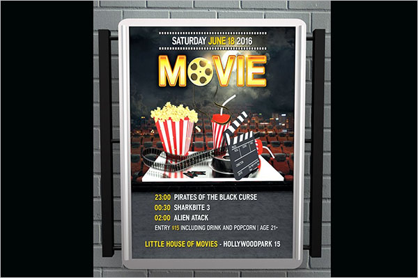 Movie NightÂ  Flyer Template
