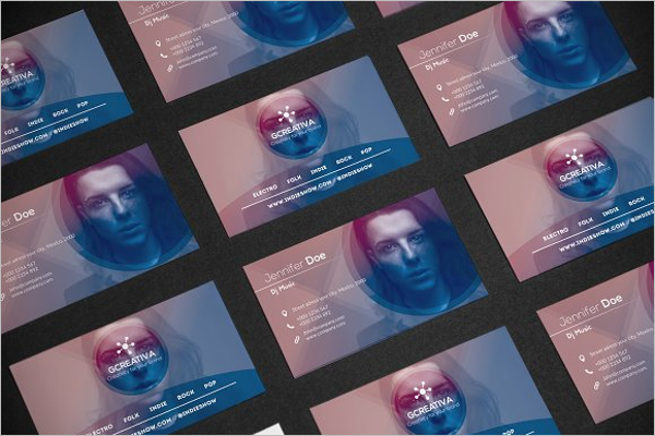 Music Business Card Ideas