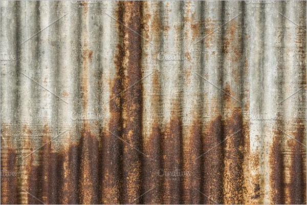 Old Metal Zinc Background Texture