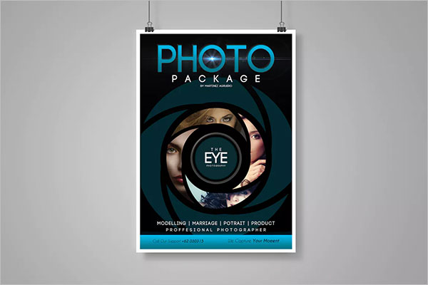 Photography Hanging Poster Template