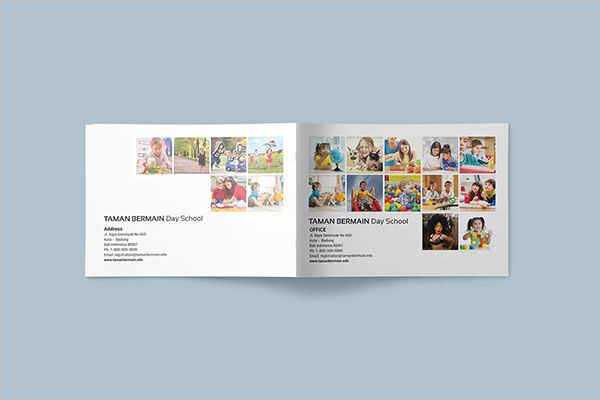 PreSchool Brochure Template