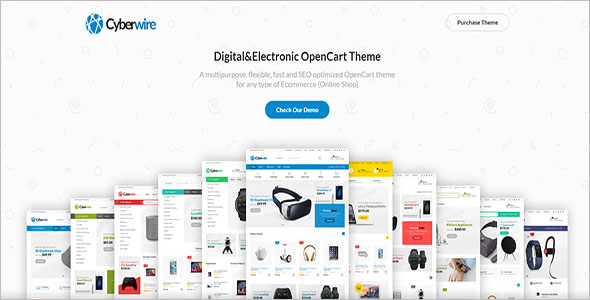 Premium OpenCart Marketplace Theme