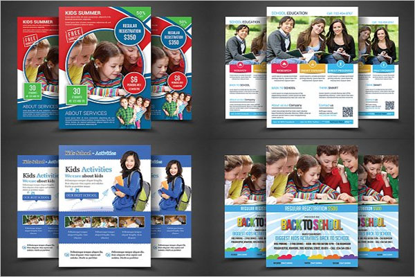 Preschool Graduation Flyer Template