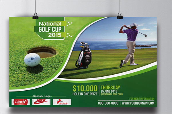 Printable Golf Flyer Template