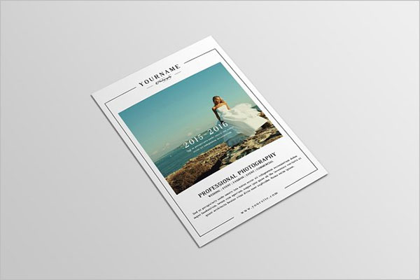 Professional Photograhy Brochure Template