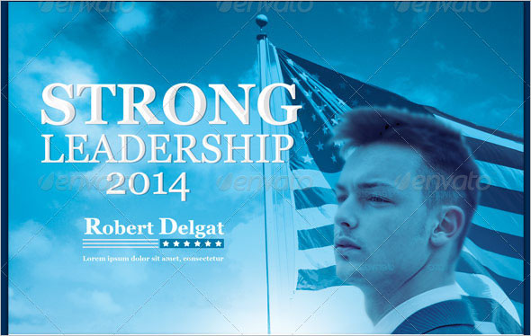 Strong Leadership Political Flyer Template