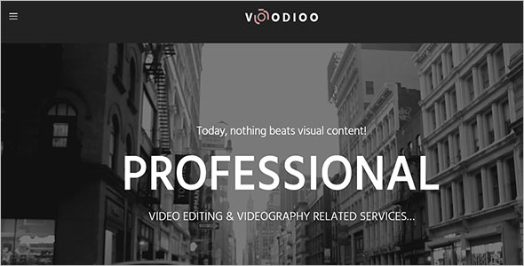 Videographer Responsive WordPress Theme